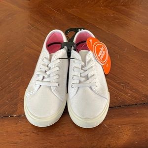 White sneakers